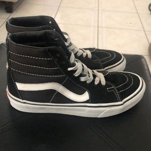 Vans black high top